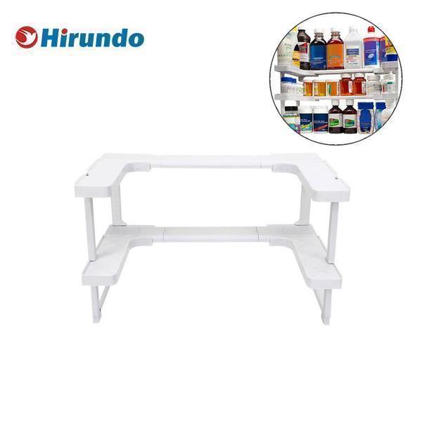 Erweiterbarer Spice Rack und Cabinet Organizer