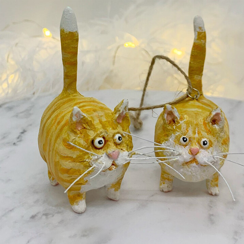 Süße Kätzchen Ornamente