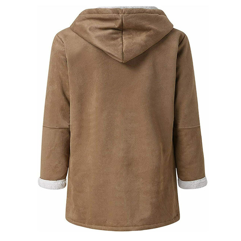 Bequee™ Warmer Wildledermantel für Damen