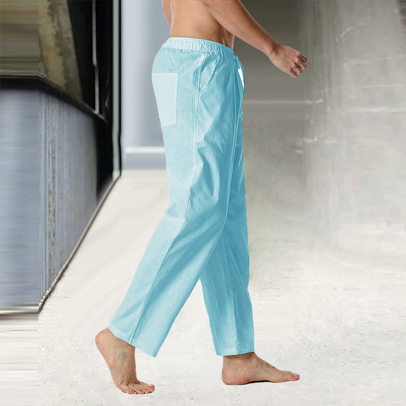 Trainingshose mit elastischer Taille