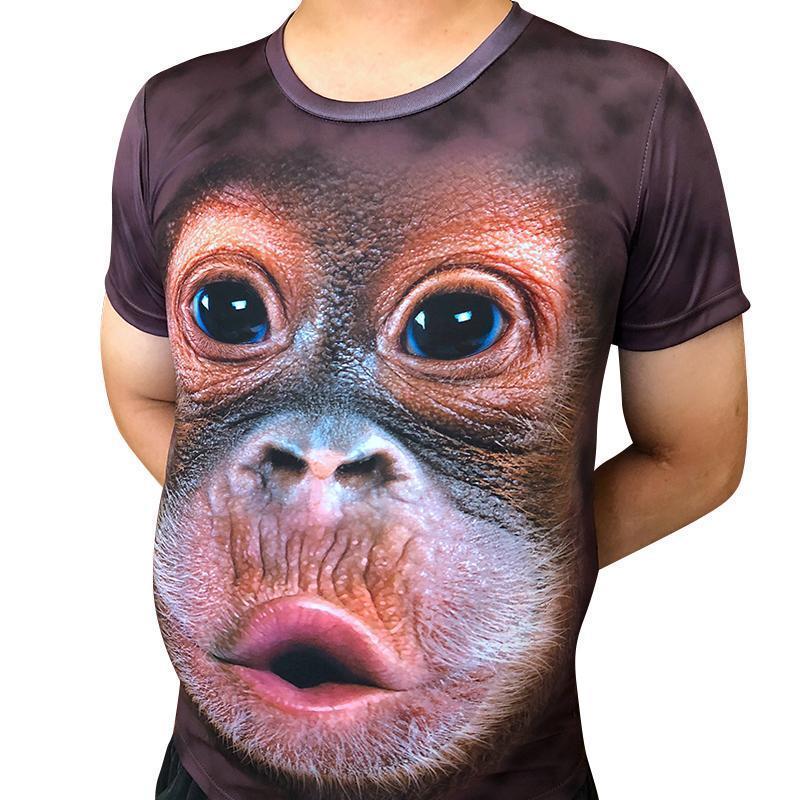 Lustiges Affen T-Shirt für Männer