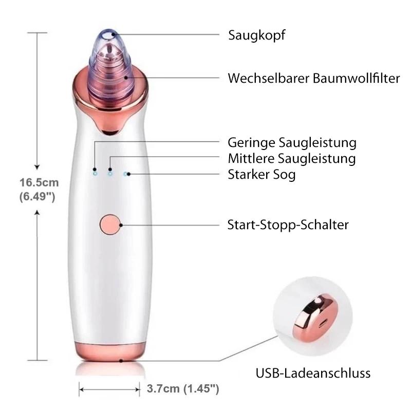 Mitesserentferner und Hautreiniger