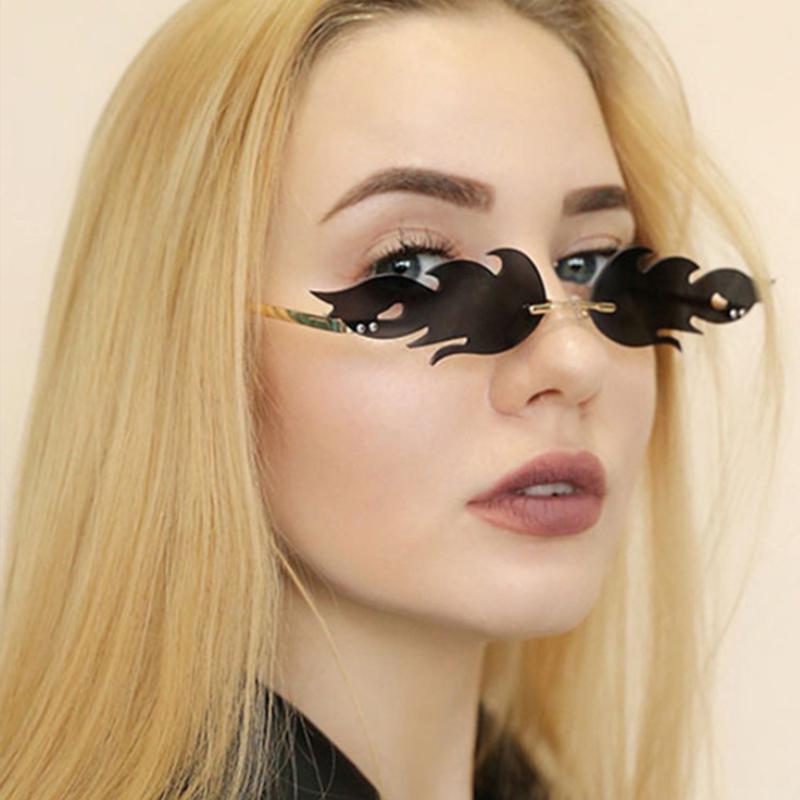 Rahmenlose Sonnenbrille