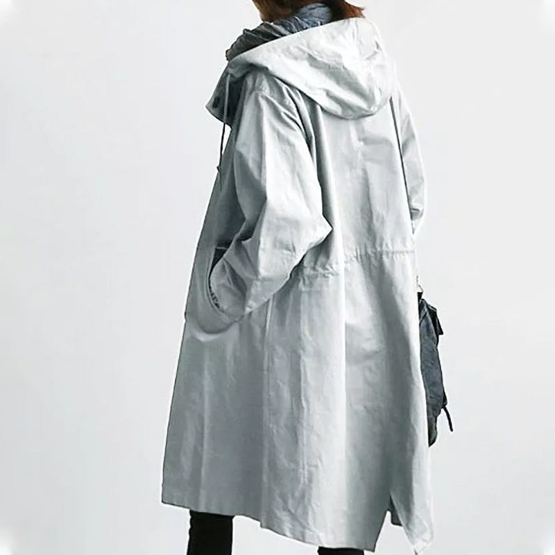 Windjacke mit Kapuze für Damen