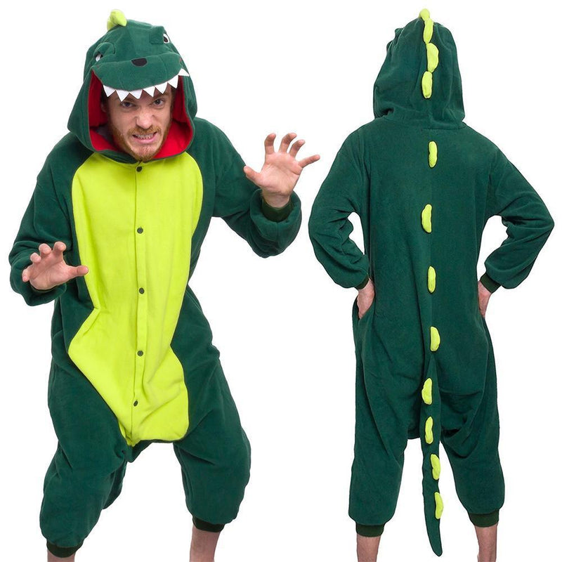 Tier Cartoon warme Kapuzenpyjamas