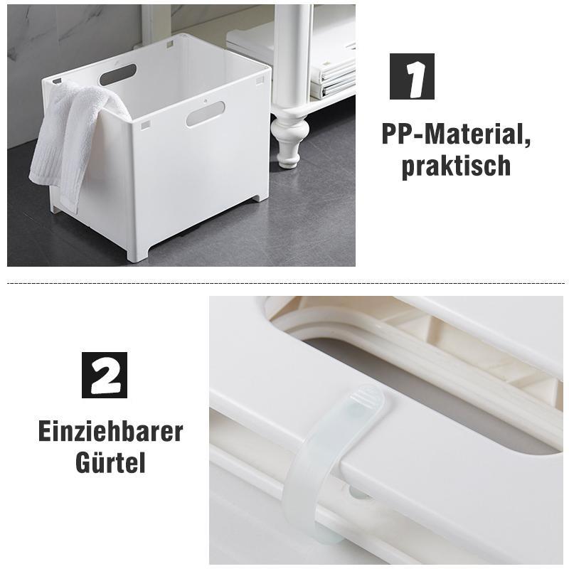 Stanzfreier Klappbarer Aufbewahrungskorb