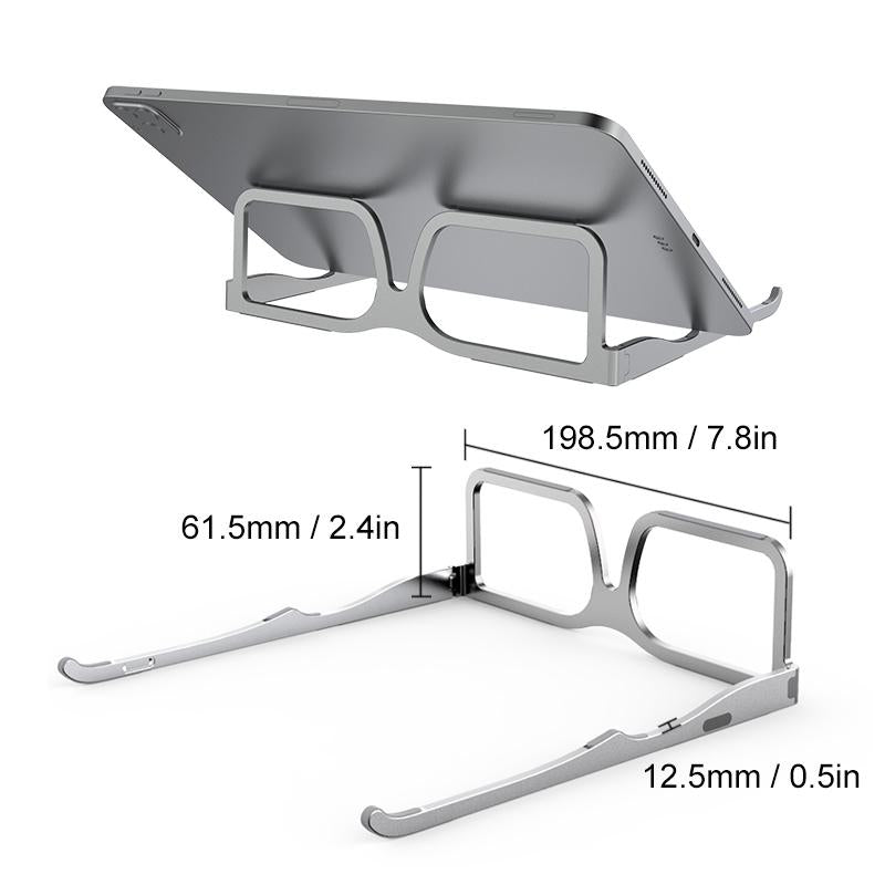 Brille- Design Laptophalter