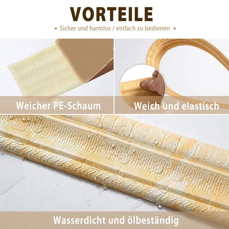 3D Wanddekoration Wandleiste