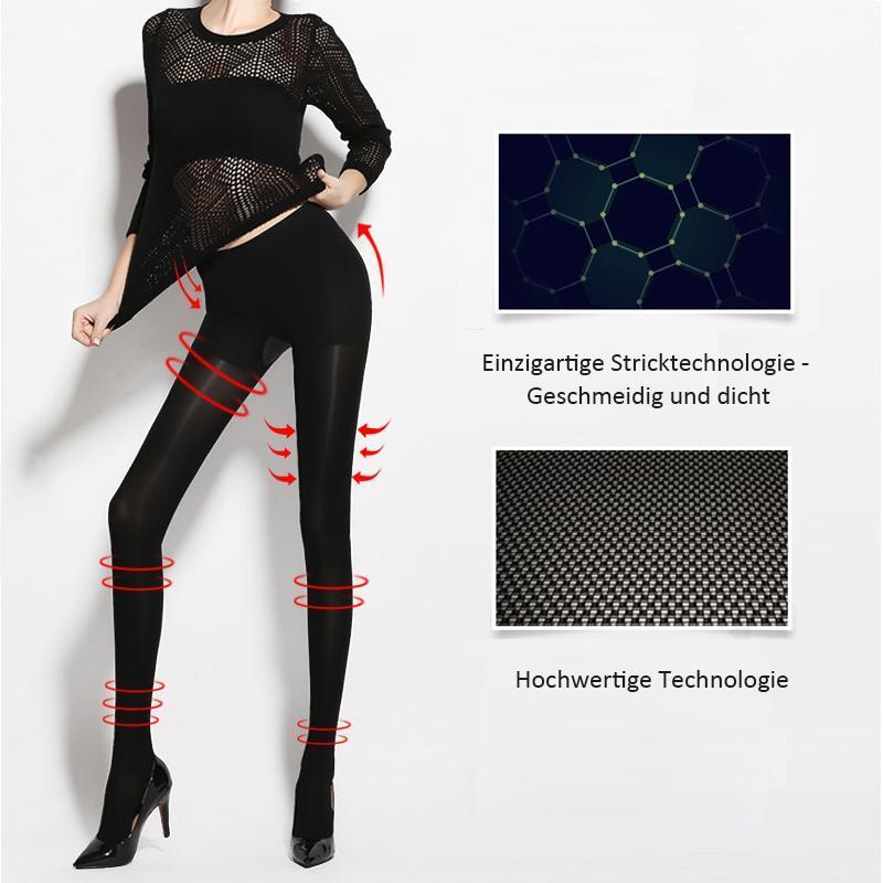 Damen starke strapazierfähige Strumpfhose, Plus Größe