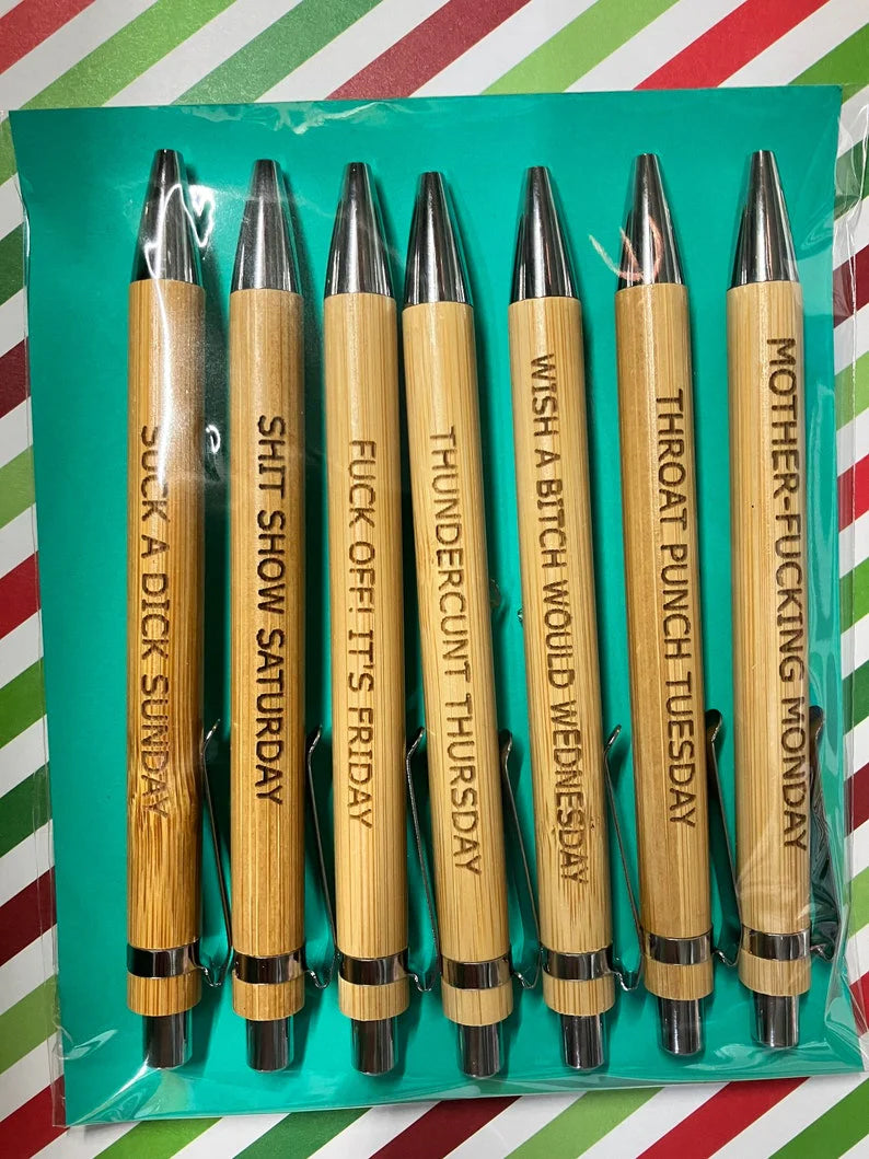 Lustiges Stift-Set (7 Stück)