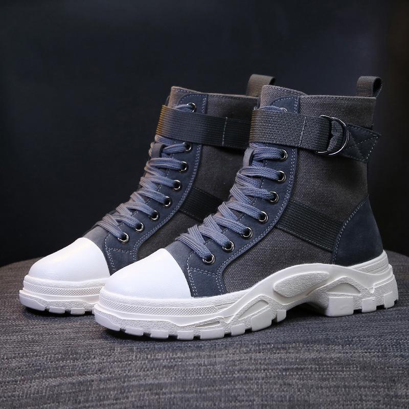 Frauen Vintage Military Martin Stiefel  