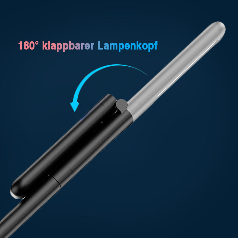 Kreativer tragbarer USB-Ladelüfter mit Licht