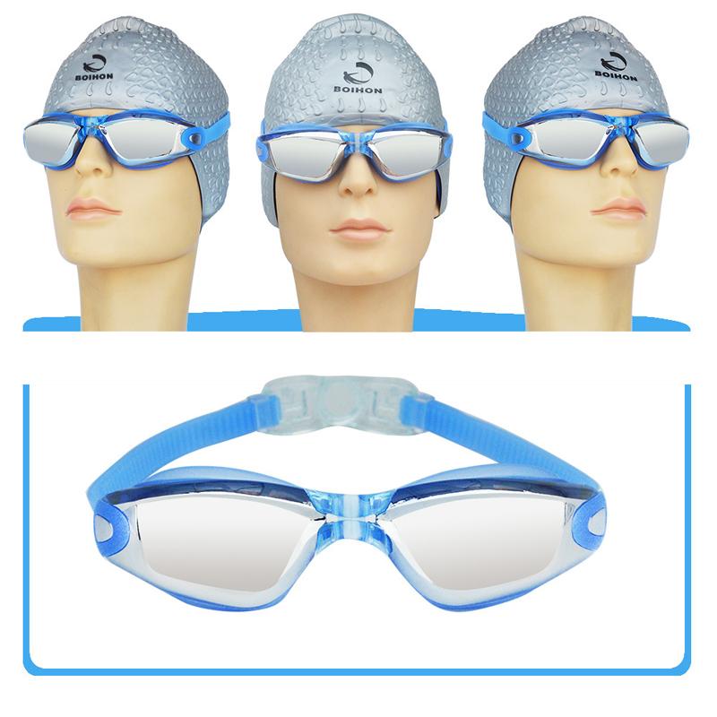 Keine undichte Anti-Nebel-UV-Schutz Triathlon-Schwimmbrille