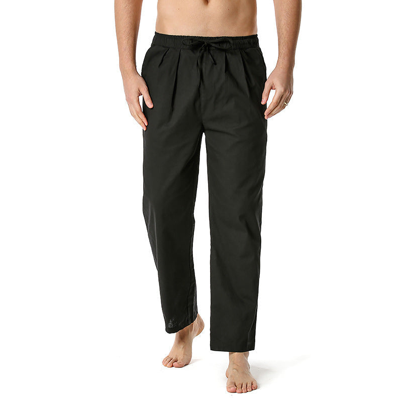 Trainingshose mit elastischer Taille