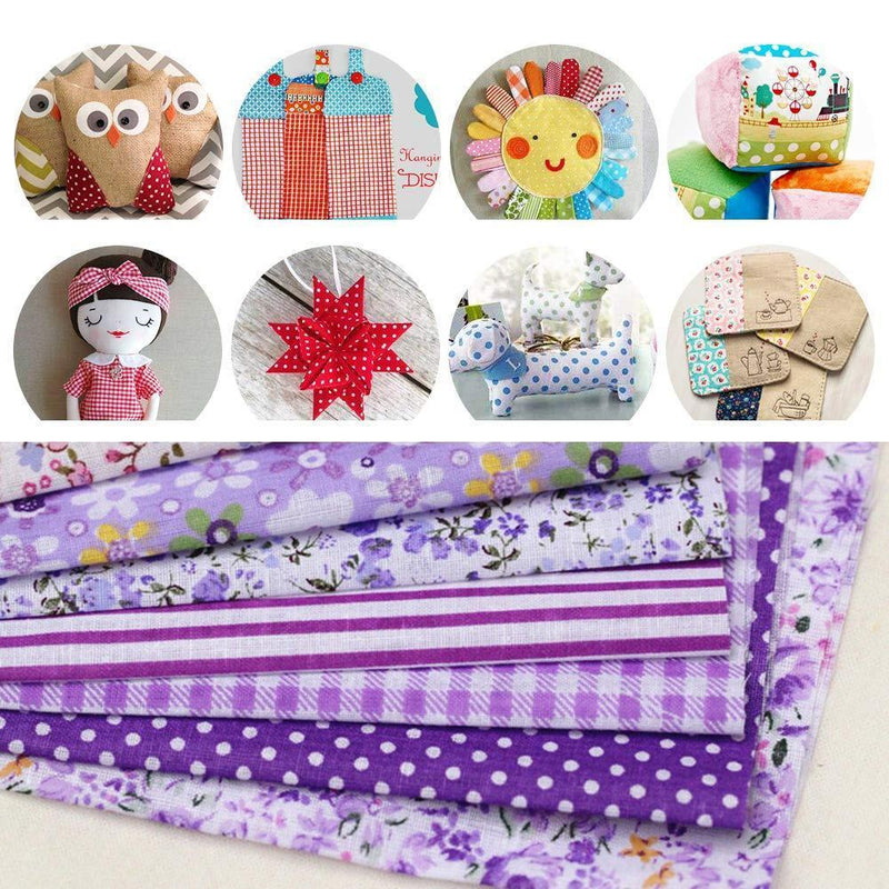 DIY Handgemachte Baumwolle Blumentuch - 10 x 10 cm, 50 Stk im Set