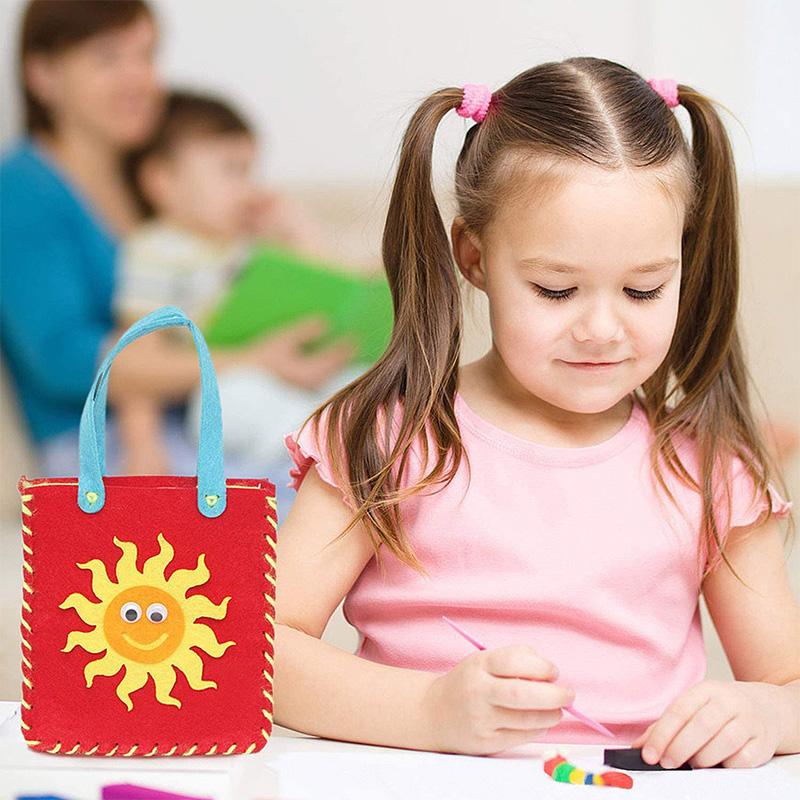 Handgefertigte Filztasche für Kinder