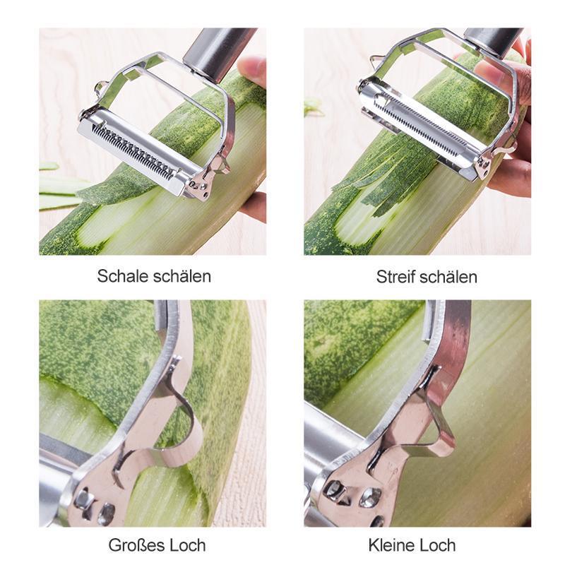 Schäler aus rostfreien Stahl
