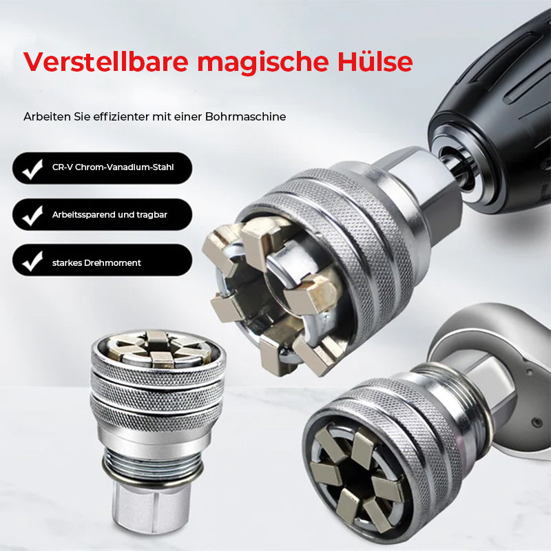 🎊BIS ZU 50 % RABATT🎊Elektrische Bohrmaschine magische Universalsteckdose