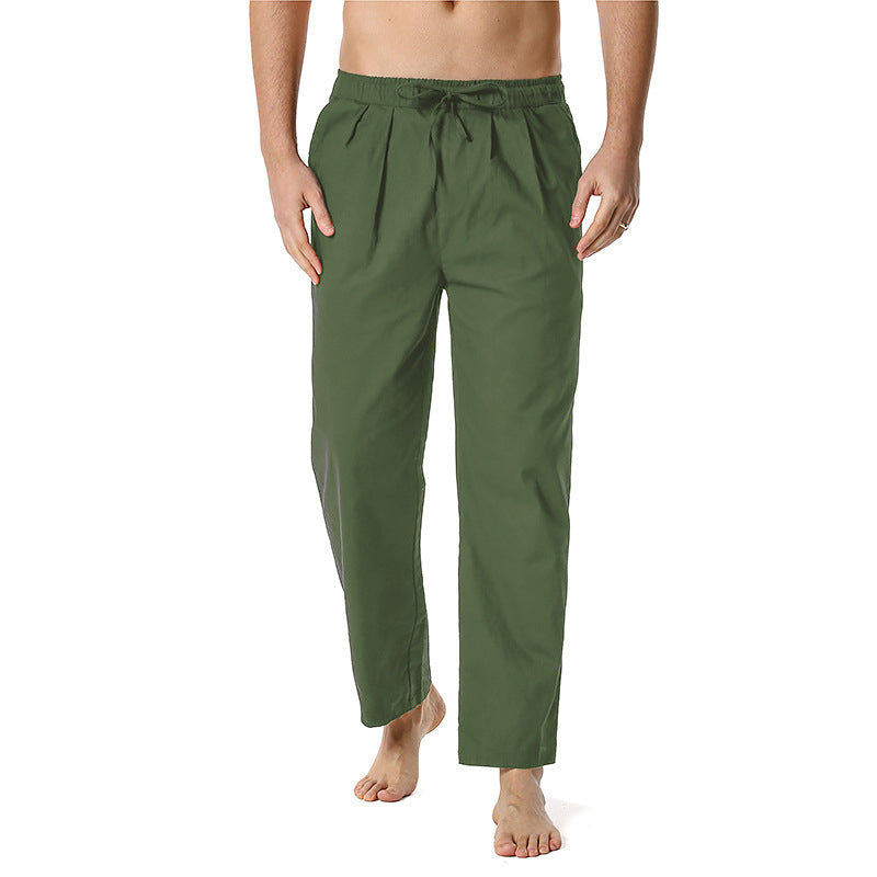 Trainingshose mit elastischer Taille