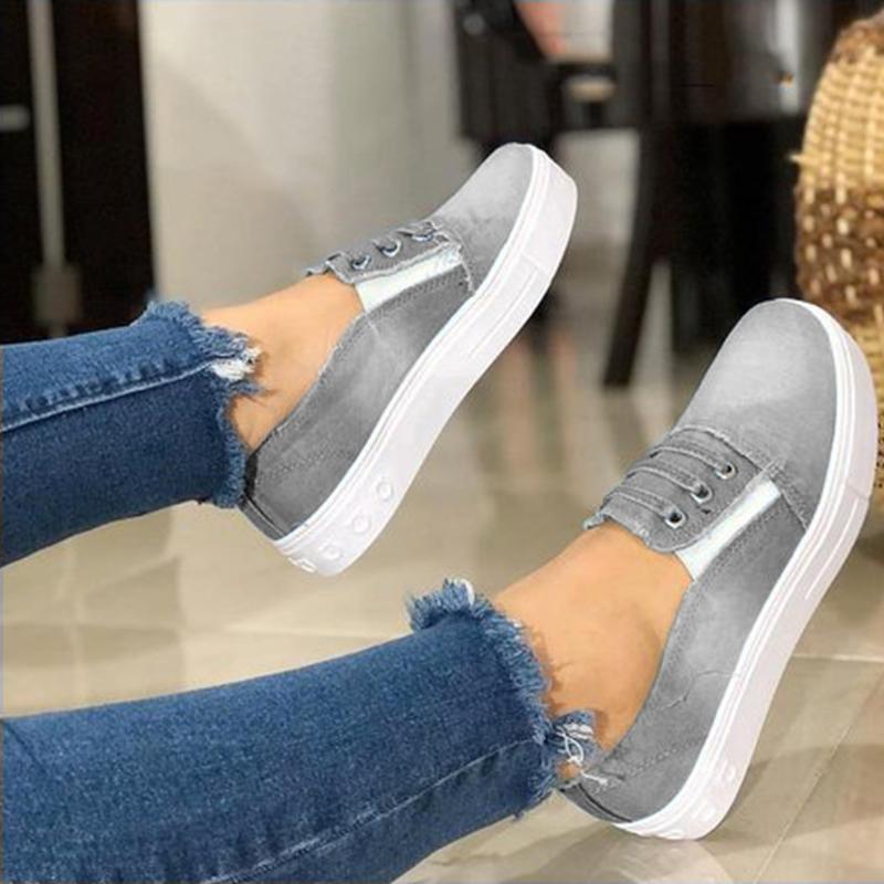 Frauen Casual Canvas Sneaker Schuhe