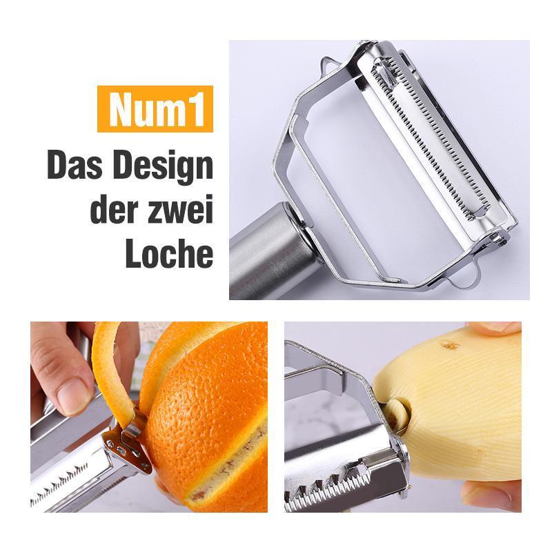 Schäler aus rostfreien Stahl