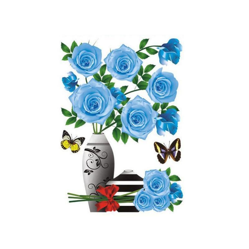 Stehaufe™ 3D Stereo Vase Wandaufkleber