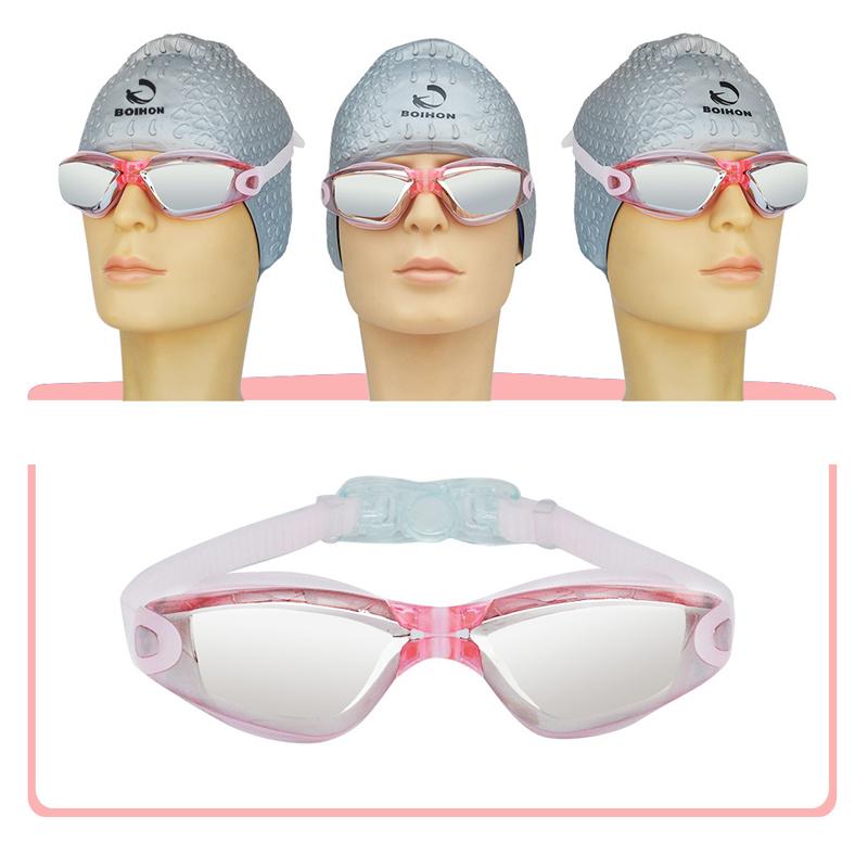 Keine undichte Anti-Nebel-UV-Schutz Triathlon-Schwimmbrille