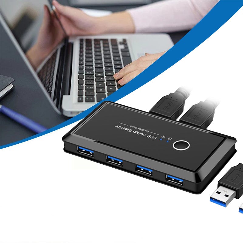 USB Splitter mit 4 Anschlüssen