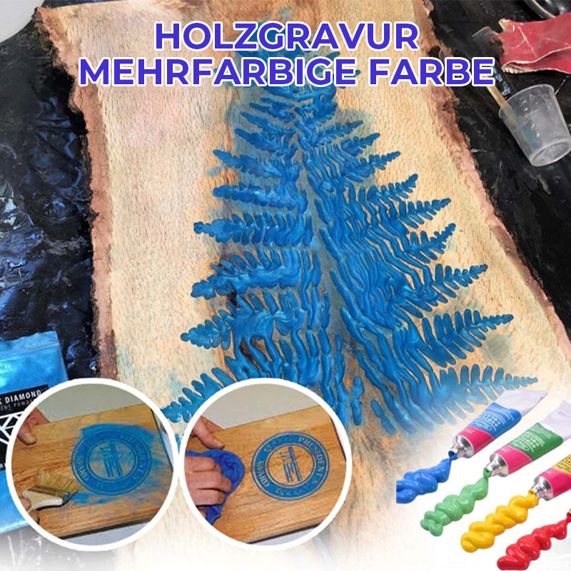 12 Farbiges Acrylfarbenset für Kinder