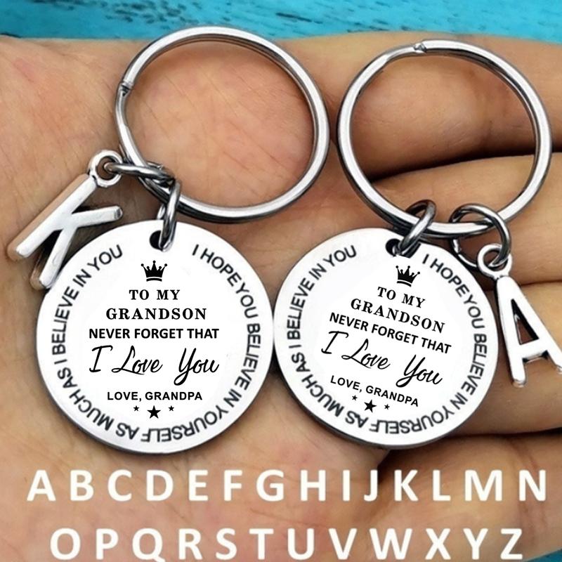An meine Enkelin/ meinen Enkel Inspirierender Geschenkschlüsselbund