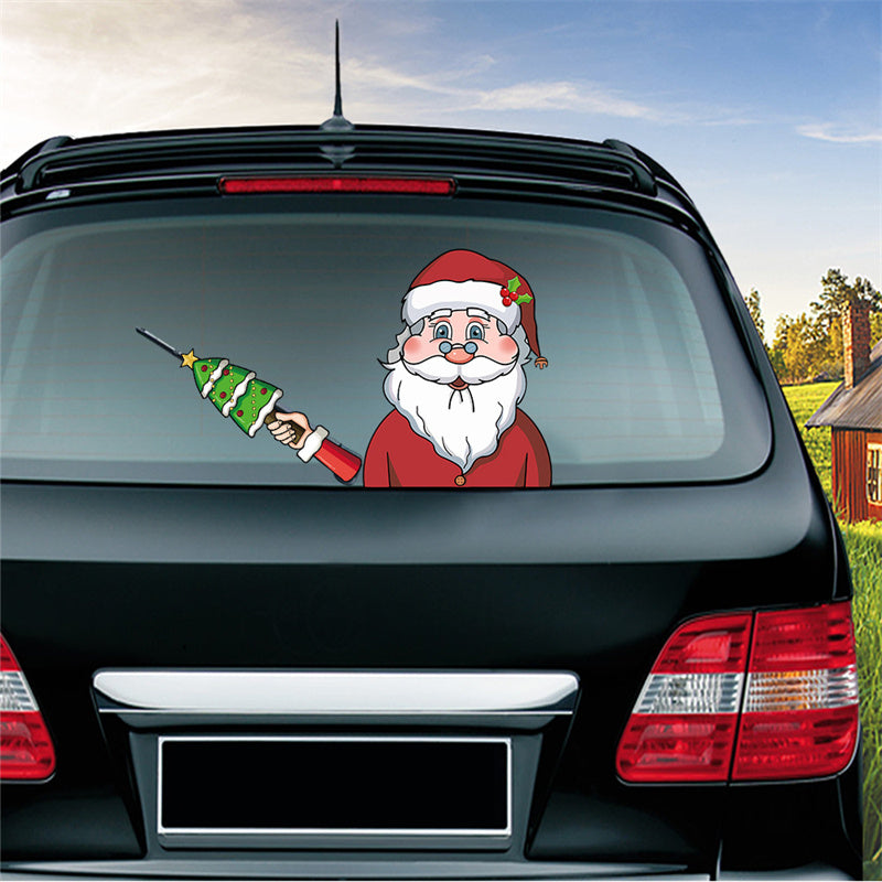 Weihnachts-Auto-Wischer-Aufkleber