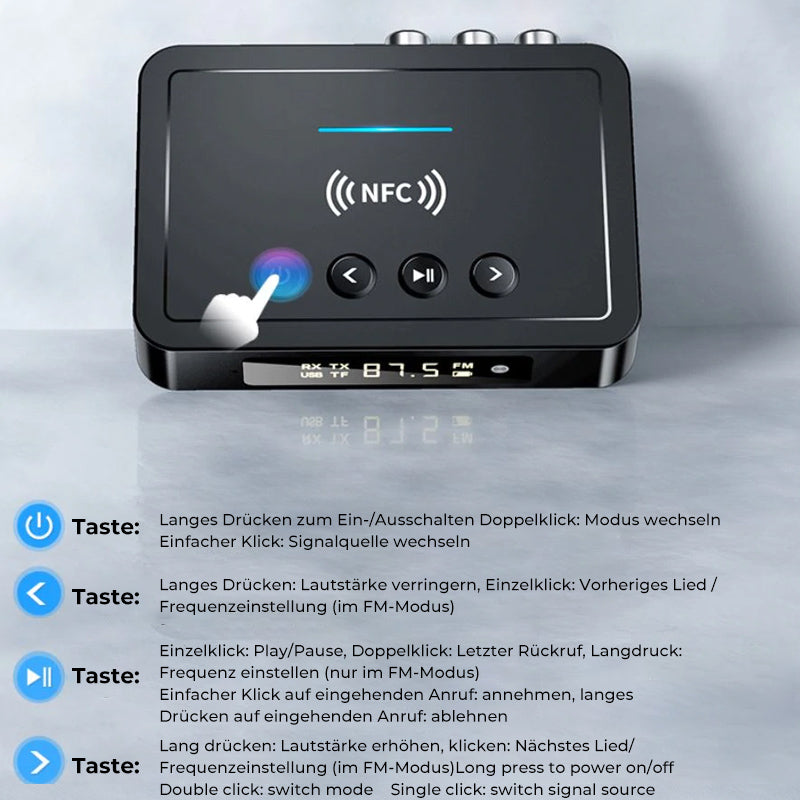 Bluetooth 5.0 Sender und Empfänger