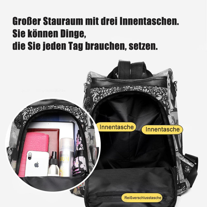 Böhmischer Elefant Nylon Rucksack