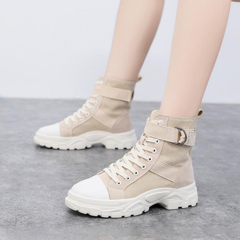 Frauen Vintage Military Martin Stiefel  