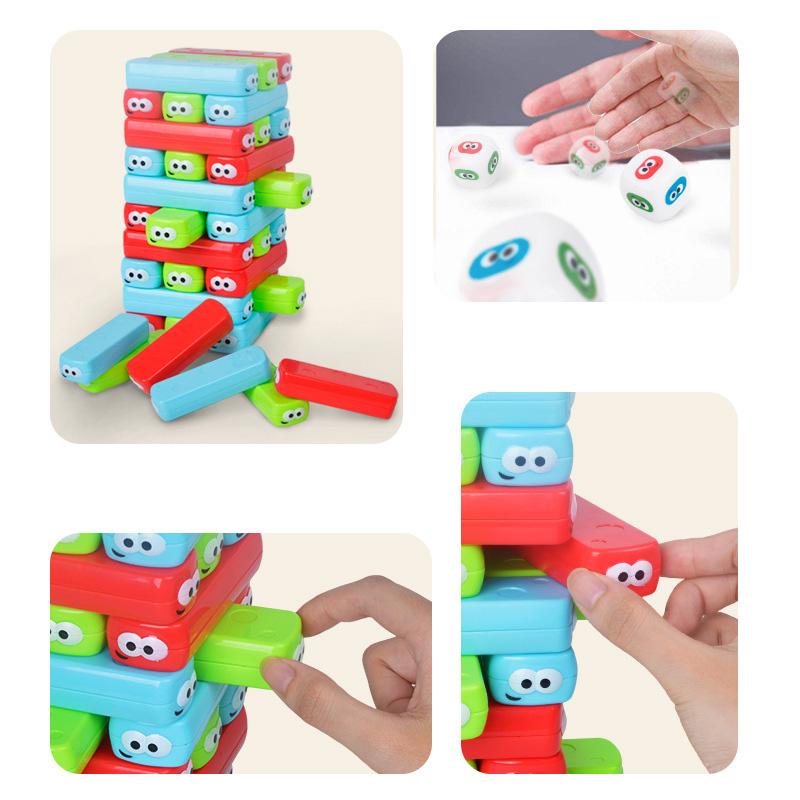 Blockturm Eltern-Kind-Spiel
