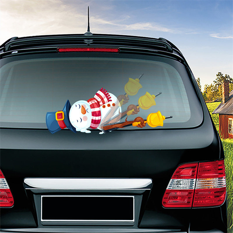 Weihnachts-Auto-Wischer-Aufkleber