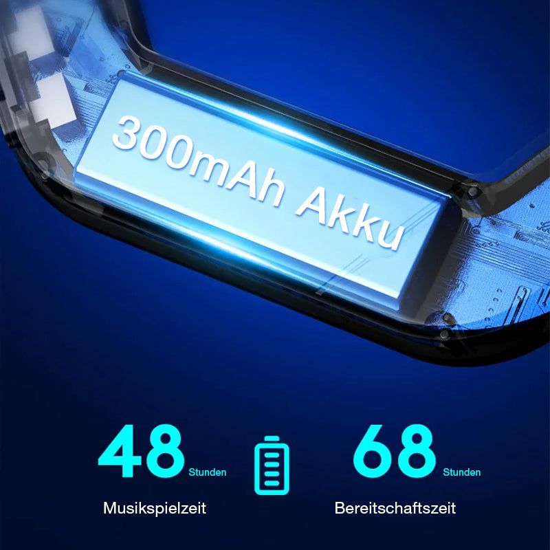 Drahtloser Bluetooth-Kopfhörer mit Ohrhaken