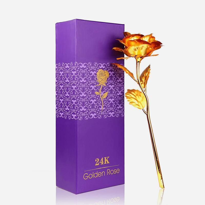 24 Karat Gold Rose