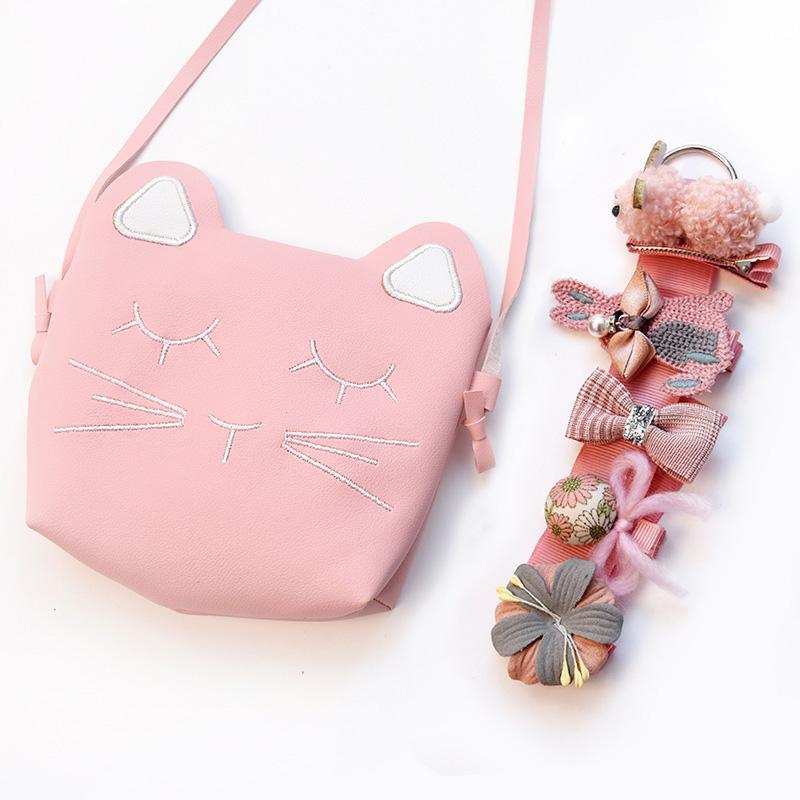 Kinder Tasche und Haarspangen Set