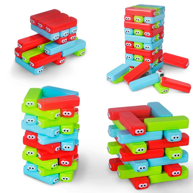 Blockturm Eltern-Kind-Spiel