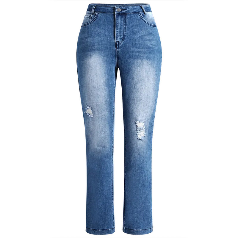 Damenjeans mit hoher Elastizität
