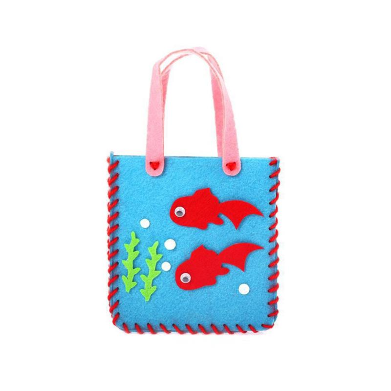 Handgefertigte Filztasche für Kinder