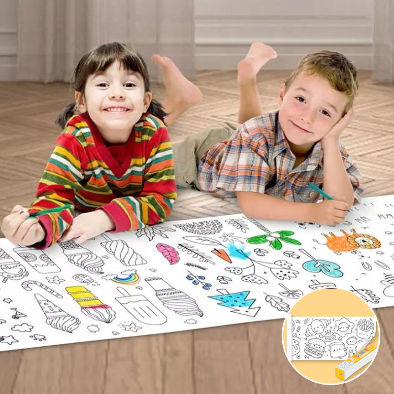 Schneidbare Zeichenrolle für Kinder