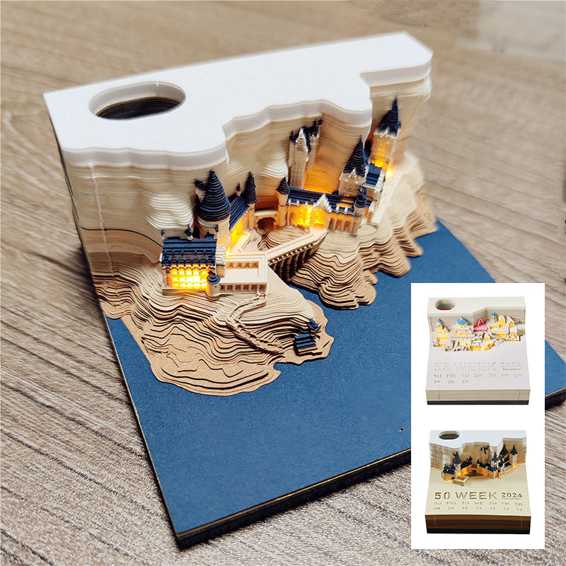 Kreatives 3D-Klebezettel-Buch(🎁kostenloser Versand)