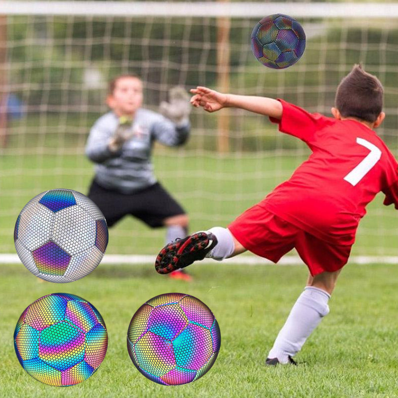 Reflektierender leuchtender Fußball