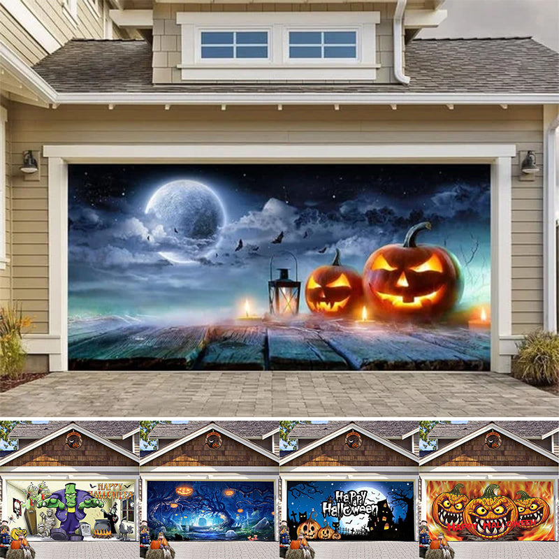 Halloween 2023 Garagentordekoration