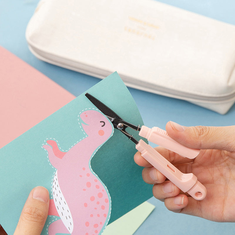 Mini tragbare faltbare Schere zum Auspacken in Stiftform