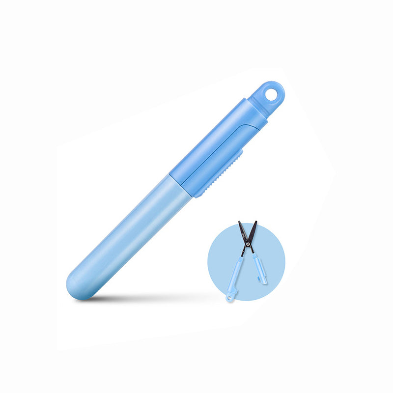 Mini tragbare faltbare Schere zum Auspacken in Stiftform