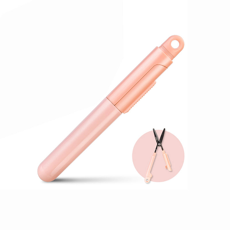 Mini tragbare faltbare Schere zum Auspacken in Stiftform