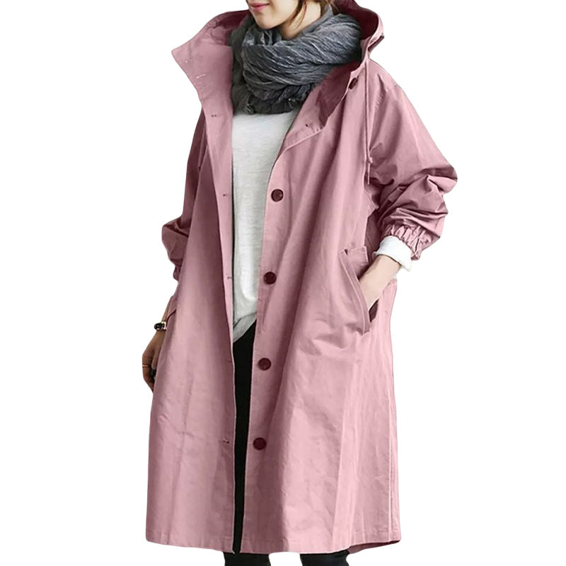 Windjacke mit Kapuze für Damen